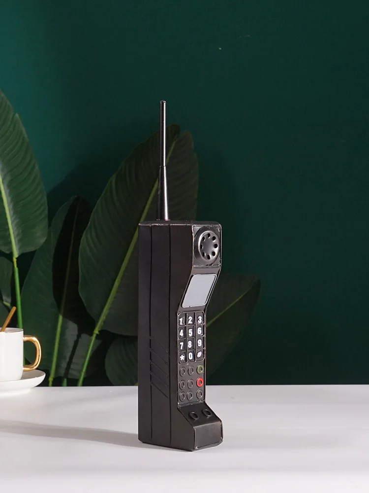 Mobiiltelefon Mobiiltelefon Mudel Vanamoodne Teenetemärgi Nostalgiline Vana Objekti Toote Telefon Retro Rekvisiidid Loominguline